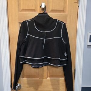 Free People Crop Hoodie